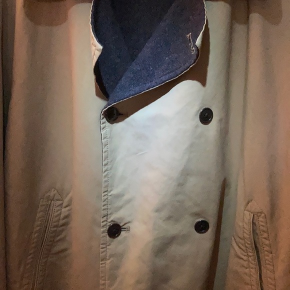 J. Crew XL Peacoat / Hunting Coat in Khaki Sand - Picture 4 of 10